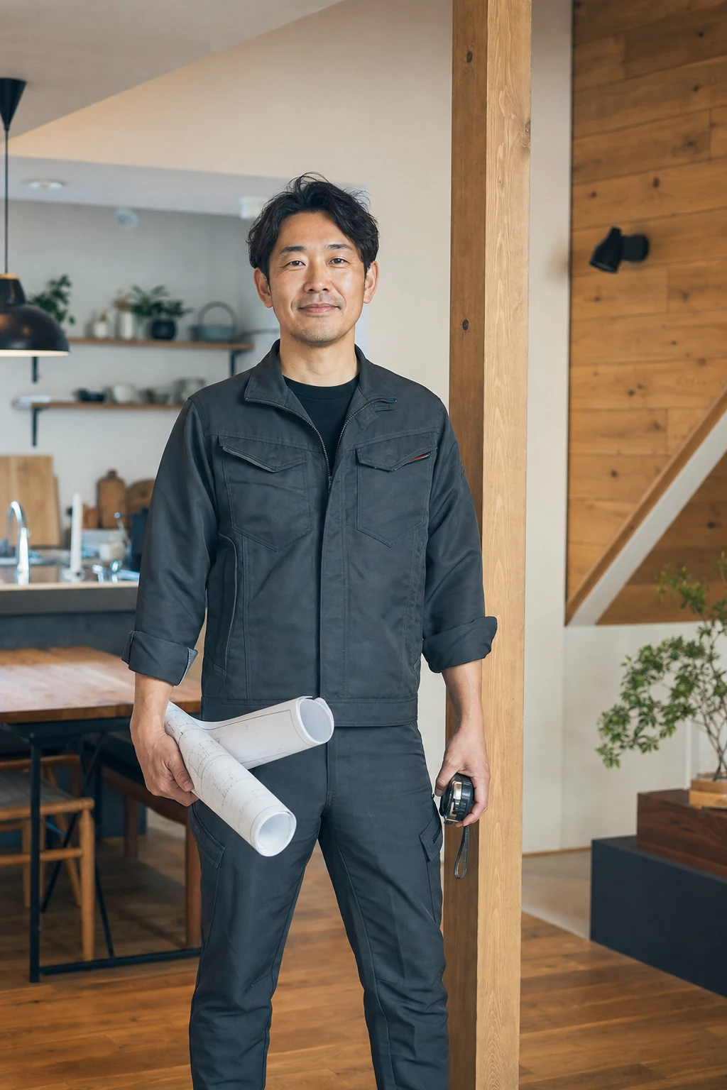 森住工務店の代表、森住拓也