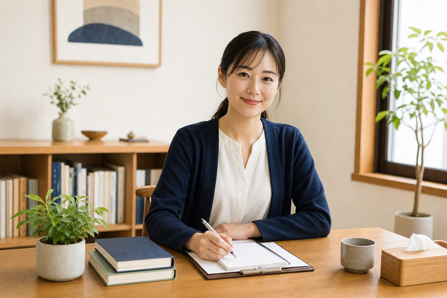 まちの学び相談室の相談員、松原あかり
